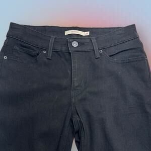 LEVI’S 711 Women’s 26 Black Skinny Jeans
